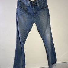 Levis Jeans Mens 34x34 511 Blue Regular Fit Denim Fades