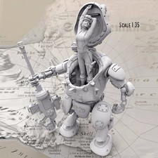 █ 1/35 Resin Mechanic Female