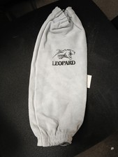 Leopard Welding Sleeve - 1 only - Leather - New