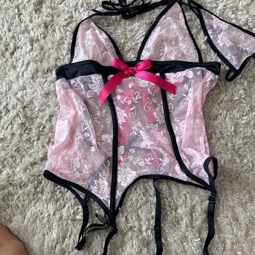 New packet lace basque - basque, with