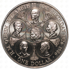 1986 Cook Islands Elizabeth II