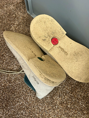 Kickers men grey suede - men's,