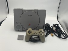 Sony PlayStation 1 SCPH-5502 Console with 1 Controller And Memory Card + Cables
