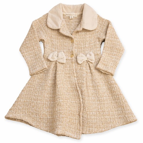 Girls tweed boucle coat - girls, 3t