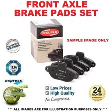 Front axle brake pads set - axle,