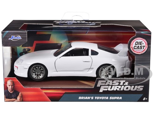 Brian toyota supra white - supra,