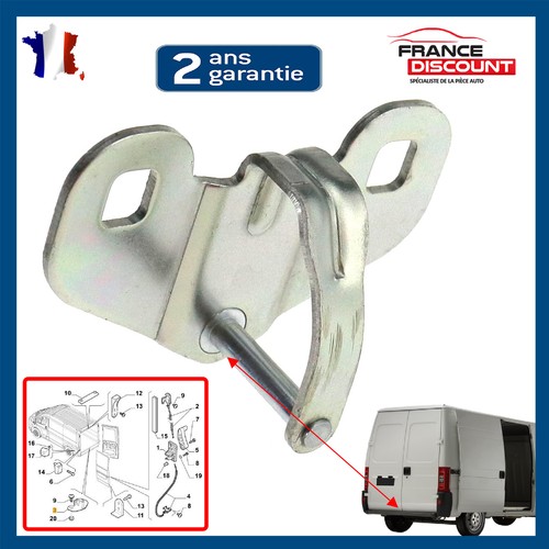 Lock gasket rear door - gasket,