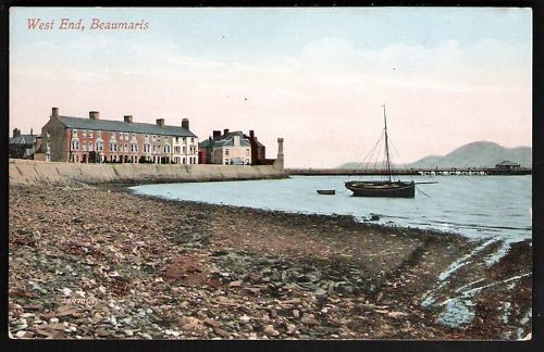 Beaumaris west end by - beaumaris.,