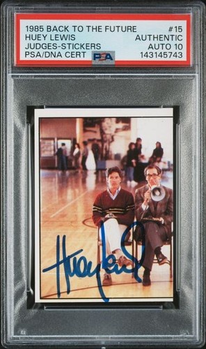 Huey lewis 1985 panini - huey, to