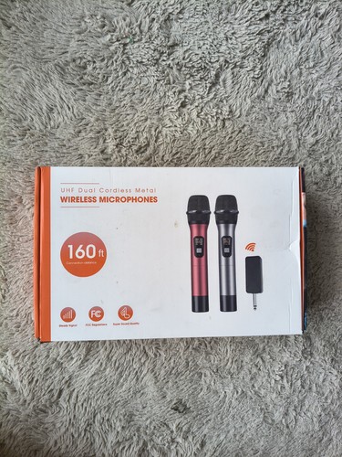 Uhf dual cordless metal - 🎤uhf,