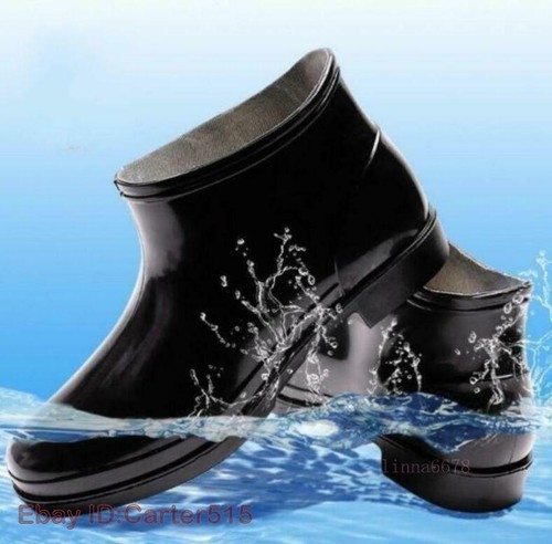 Mens boots rain waterproof pvc - mens,