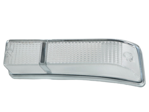 Clear front left chrome - front, rim
