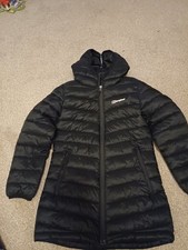 Girls Black Berghaus Waterproof Hooded Jacket Aged 7-8
