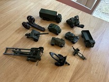 Dinky Toys Mixed Lot Military Army Vehicles And Accessories