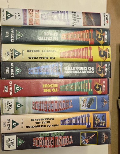 Thunderbirds vhs video tape - video,