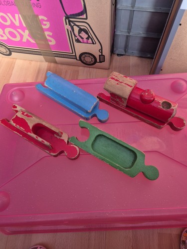 Vintage playskool wooden floor - vintage,