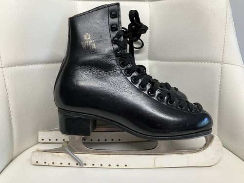 Wifa black leather junior - wifa, ice