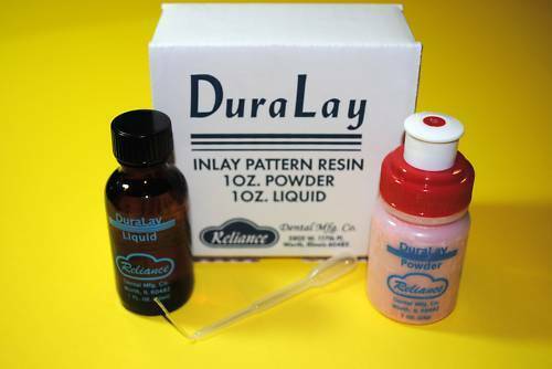Dental inlay pattern resin kit - pattern,