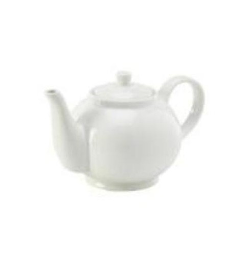 White teapot 45cl 75oz - white, 45cl/15.75oz