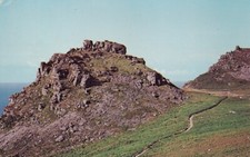 Postcard The White Lady Rock