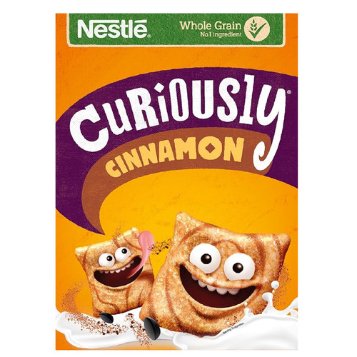 Nestle curiously cinnamon - curiously,