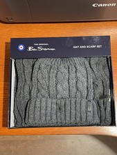 Ben Sherman Hat and Scarf Set