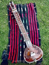 VINTAGE SITAR, excellent condition, richly resonant, well seasoned instrument 