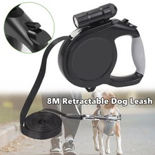 Max 50KG Heavy Duty Large Dog Lead Leash Strong Retractable Extendable Cord 8M