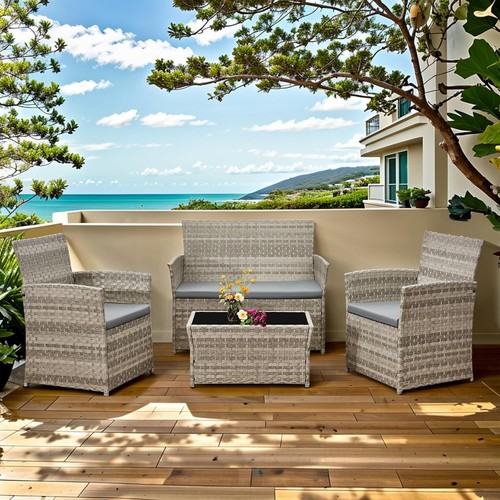 Pieces rattan garden - 4,