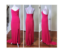 Cache Slip Dress Pink Women 8