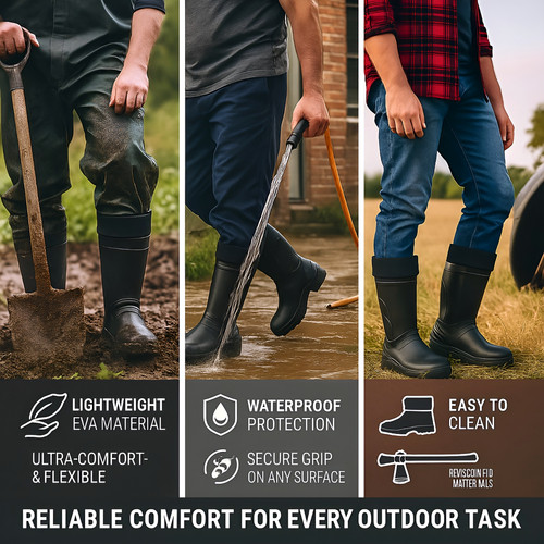 All weather thermal wellies - all-weather,