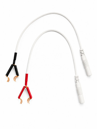 Tens electrode leads with - electrode,