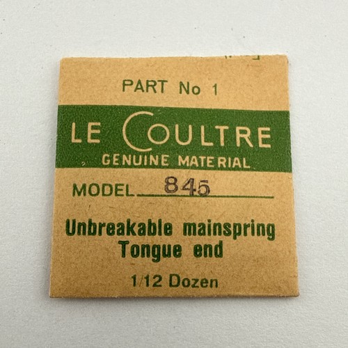 Lecoultre 845 part 1 - 845, #1