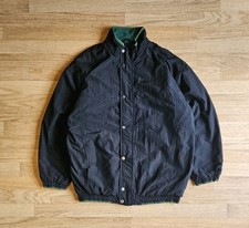 Vintage Starter Black Jacket Men's Large