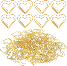 Paper Clips Heart Cute Love