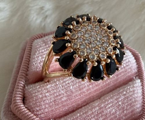 14ct rolled gold onyx - 14ct,