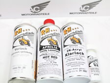 Rh Spray Paint Motorcycle Hot Red 375 ml + Clear Coat 375 ml Aprilia RSV Mille