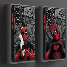 For Samsung Galaxy Deadpool Phone Case S24 S23 S22 S21 S20 10 Note Plus Ultra FE