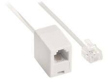 2m RJ11 Extension Cable 4 Pin