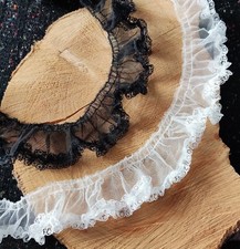 Stiff Mesh Ruffle Trim