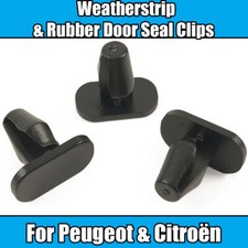 10x Clips For Peugeot &