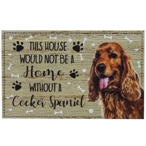 Cocker spaniel fridge magnet - spaniel,