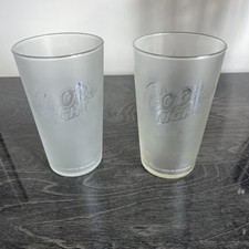 2 Coors Light Frosted Pint Glass Glasses 0126 M07 The Light Taste of the Rockies