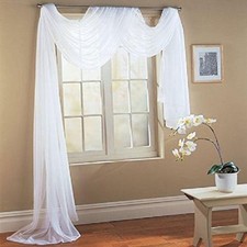 Voile curtain transparent -