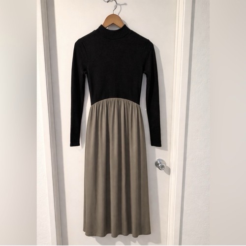 Zara midi dress - dress, neck
