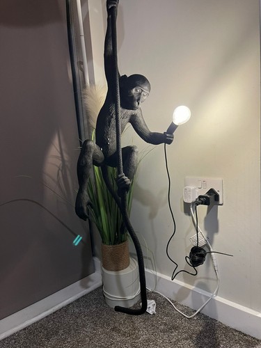 Seletti black outdoor - outdoor, monkey