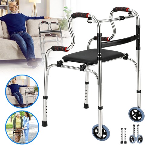 Rollator wheelchair combo - wheelchair,