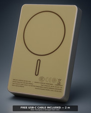 MagSafe Wireless Power Bank 10000mAh for iPhone 12–17 – Magnetic Battery Pack