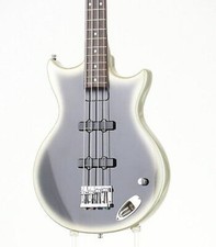 Burny WSB-80EV Electric Bass Guitar Luna Model Black Tested FERNANDES