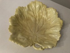 Carlton Ware Large Yellow Leaf Plate